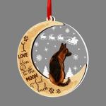 German Shepherd Christmas Tree Ornaments for Dog Lovers