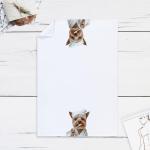 Funny Yorkshire Terrier Hand Towels for Dog Lovers