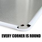 Funny Dog Warning Metal Tin Signs Wall Art Decor Property is Protected By a Poodle is Protected By My Gun Sign for Home Decor Gifts to Indoor and Outdoor Use - 8x12 Inch