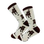 Pet Lover Socks - Fun - All Season - One Size Fits Most - For Women And Men – Dog Gifts (Chocolate Labrador)