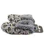 Schnauzer Super Soft Slippers - E&S Pets - Schnauzer Gifts - Cozy House Slippers - Non Skid Bottom - One Size Fits Most - Sherpa Slipper - Pet Lover Gifts For Men And Women