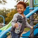 Hydrapeak x NBA Officially Licensed All Team Sticker Print 20 oz Insulated Water Bottle with Straw Lid and Handle