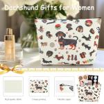 Dachshund Gifts for Women Dachshund Unique Gift Basket with Novelty Socks for Dog Mom Dog Lover Funny Bag Birthday Gifts Christmas Gifts for New Puppy Owners