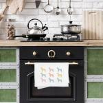 WFSM Schnauzer Kitchen Towels - Dog Mom Gifts, Decorative Hand Towels, 1624 Inches