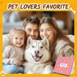 HAPPYPOP Funny Huskies Socks for Girls - Silly Fun Weird Huskies Gifts in Pink, Dog Lovers Socks Gifts