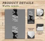 Dwept Cute Chihuahua Every Meal You Make Every Bite You Take Kitchen Dish Towels Dishcloth 16x24 Inches,Funny Dog Decorative Absorbent Hand Tea Bathroom Towels,Dog Lovers Gifts,Chihuahua Mom Gifts