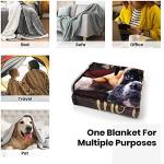 Tupmnbry Boxer Dog Blanket Cute Puppy Throw Blanket Super Soft Flannel Throw Blanket Lightweight Fluffy Plush Fuzzy Bed Blanket for Cute Pet 50"X60"