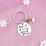 UYBEPU Corgi Gifts for Men Women Funny Corgi Gifts for Dog Lovers Dog Lover Gift Corgis Keychain Unique Corgis Mom Gift Kawaii Dogs Butt Keyring Butt Stuff Best Dogs Mom Ever