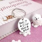 UYBEPU Corgi Gifts for Men Women Funny Corgi Gifts for Dog Lovers Dog Lover Gift Corgis Keychain Unique Corgis Mom Gift Kawaii Dogs Butt Keyring Butt Stuff Best Dogs Mom Ever