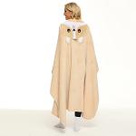 Moyel Corgi Blanket for Women Funny Cute Soft Warm Fluffy Fuzzy Wearable Blanket Hoodie Corgi Gifts for Corgi Lovers Mom Girlfriend Wife Friend Sister for Christmas Birthday