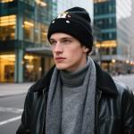 Corgi Dog Lover Beanie Winter Warm Cute Dog Embroidery Beanie with Greeting Card Gift Box for Women Men Gift Caring Corgi