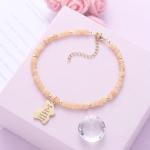 Melix Home Corgi Natural Stone Bracelets For Corgi Lovers Cute Gifts for Friends Women Sister Friendship Gift