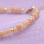 Melix Home Corgi Natural Stone Bracelets For Corgi Lovers Cute Gifts for Friends Women Sister Friendship Gift