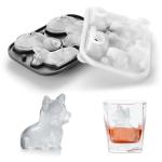 Nax Caki Corgi Dog gifts 3D Ice Cube Mold Fun Shapes, Large Craft Ice Mold, Big Dog Ice Cube Trays for Whiskey Cocktails Bourbon