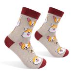 Sunia Birthday Gifts for Cat Dog Dad Mom, Cat Dog Pet Lovers Gifts for Women Men, Funny Socks for Christmas | Cozy Non-Slip Novelty Socks with Gift Box