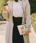 EXUQO Corgi Gifts for Corgi Lovers Makeup Bag,Cute Birthday Gifts for Corgis Mom,Just a Girl Who Loves Corgis Pouch,Dog Lovers Zipper Travel Cosmetic Bag,Dog Mother Gift