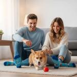 Funny Corgi Gifts - Novelty Corgi Socks for Women Men, Stocking Stuffers for Dog Mom Dad