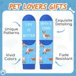 Funny Corgi Gifts - Novelty Corgi Socks for Women Men, Stocking Stuffers for Dog Mom Dad