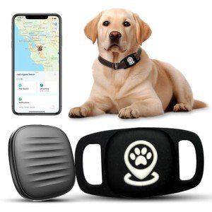 Smart Pet Tracker for Collar with Apple Compatibility