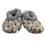 Pit Bull Super Soft Slippers - E&S Pets - Pit Bull Gifts - Cozy House Slippers - Non Skid Bottom - One Size Fits Most - Sherpa Slipper - Pet Lover Gifts For Men And Women