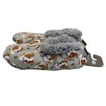 Pit Bull Super Soft Slippers - E&S Pets - Pit Bull Gifts - Cozy House Slippers - Non Skid Bottom - One Size Fits Most - Sherpa Slipper - Pet Lover Gifts For Men And Women