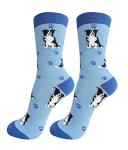 Pet Lover Socks - Fun - All Season - One Size Fits Most - For Women And Men – Dog Gifts (Border Collie)