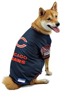 Chicago Bears Dog T-Shirt, Medium Size