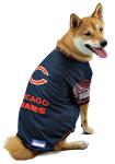 Chicago Bears Dog T-Shirt, Medium Size