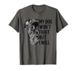 Pitbull Lover T-Shirt for Dog Moms