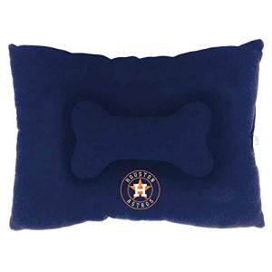 Houston Astros Plush Dog Bed for Cuddling