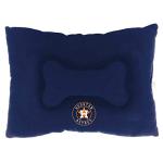 Houston Astros Plush Dog Bed for Cuddling