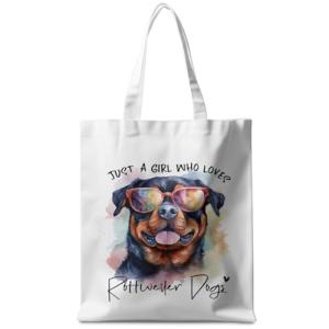 Rottweiler Lovers Beach Tote Bag for Every Occasion