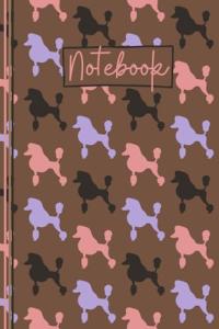 Cute Poodle Lined Journal for Dog Lovers