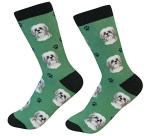 Tan Shih Tzu Socks for Dog Lovers