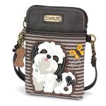 Chala Dog Crossbody Purse - White Shih Tzu