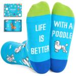 Funny Poodle Socks for Dog Lovers