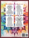 Poodle Coloring Book for Relaxation and Fun