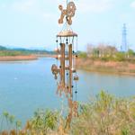Poodle Wind Chimes - Outdoor Garden Decor