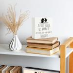 Australian Shepherd Wooden Decor Sign, 5" x 5