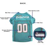 Miami Dolphins Dog Jersey - Small Size