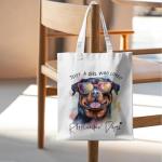 Rottweiler Lovers Beach Tote Bag for Every Occasion