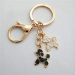 Adorable Poodle Keychain for Dog Lovers
