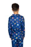 Cozy Flannel Pajamas for Boys - Multi-Team Design