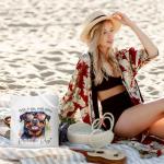 Rottweiler Lovers Beach Tote Bag for Every Occasion