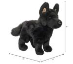 Douglas Harko Plush Black German Shepherd Stuffed Toy
