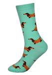 Dachshund Cotton Socks for Dog Lovers - 4 Pairs