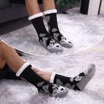 Cozy Fleece Lined Winter Socks for Dog Lovers