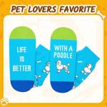 Funny Poodle Socks for Dog Lovers