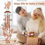 Poodle Wind Chimes - Outdoor Garden Decor