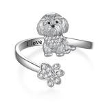 Adjustable 925 Sterling Silver Maltese Ring